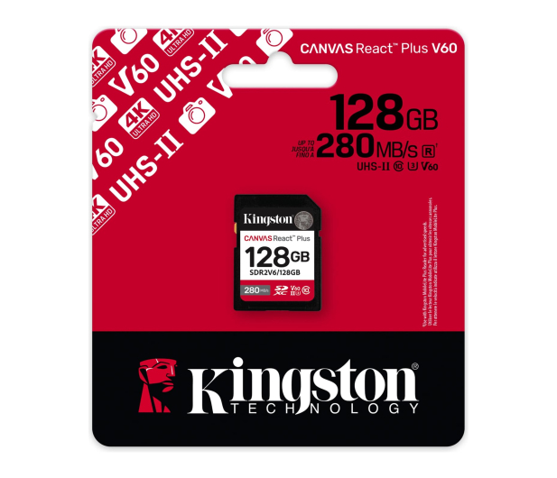 KINGSTON SDXC 128GB 280MB/s SDR2V6/128GB - 1230561 - zdjęcie 3